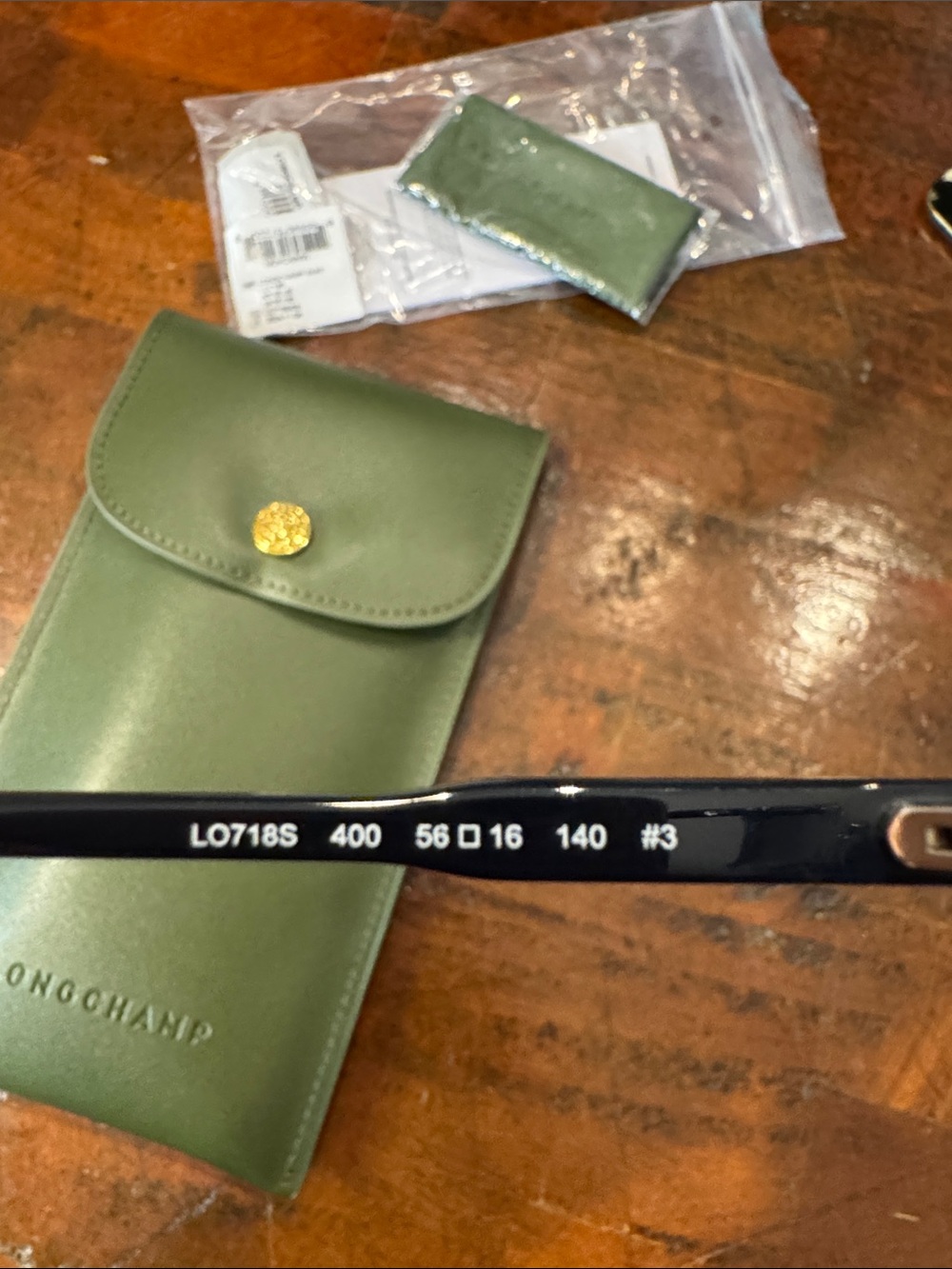Longchamp Women's Sunglasses in Navy Blue - Picture 5 of 8
